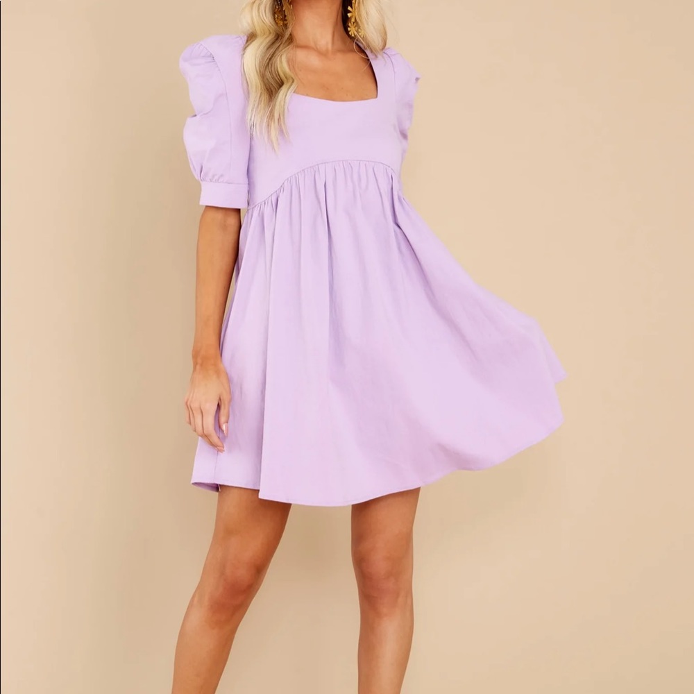 Lavender purple dress